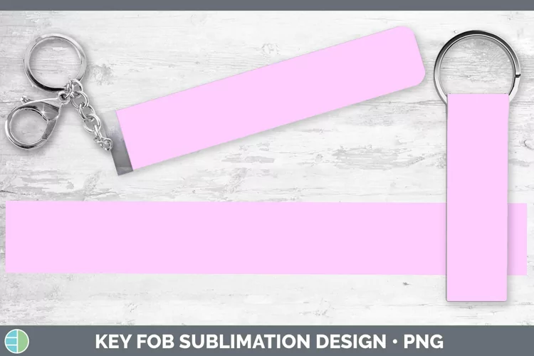 Solid Color - Berry 1 ffcd Key Fob Sublimation Wristlet Desi