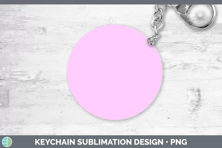 Solid Color - Berry 1 ffcd Keychain Sublimation Keyring Desi