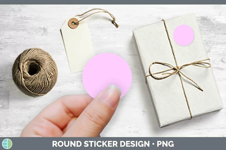 Solid Color - Berry 1 ffcd Stickers | Round Labels Designs