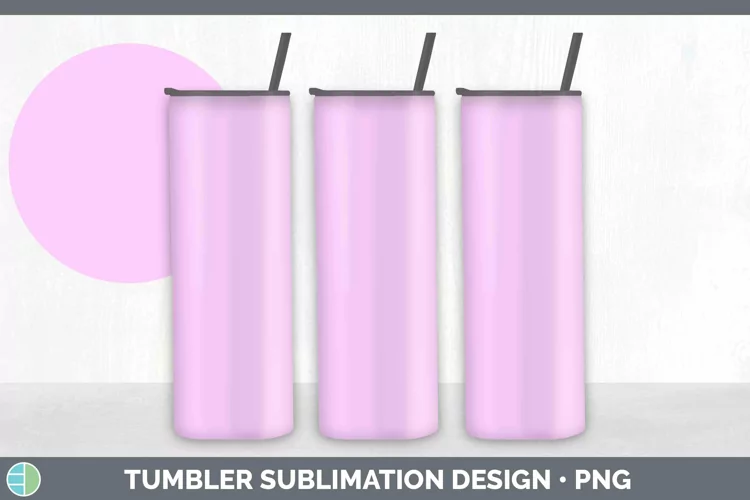 Solid Color - Berry 1 ffcd Tumbler Sublimation 20 oz Skinny