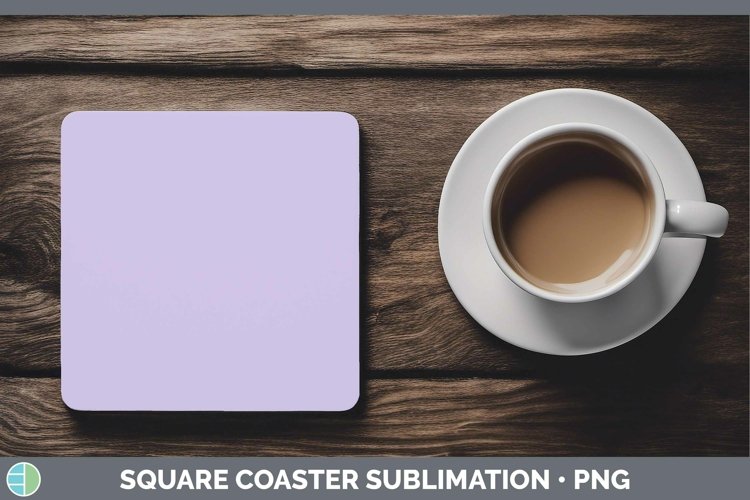 GorgeousSolid Color Square Coaster design.