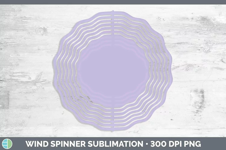 Solid Color - Deep Purple 1 d1c Wind Spinner Sublimation Spi