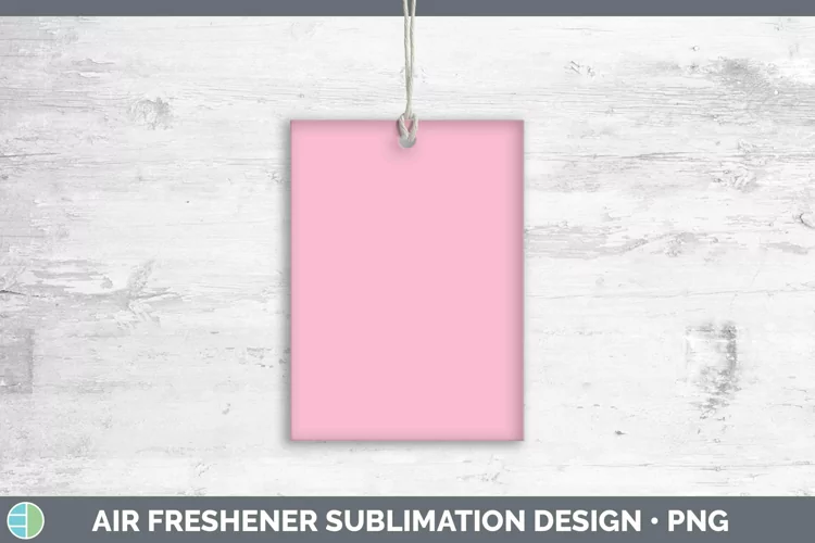 Solid Color - Pink 1 f8b Air Freshener Sublimation Car Fresh