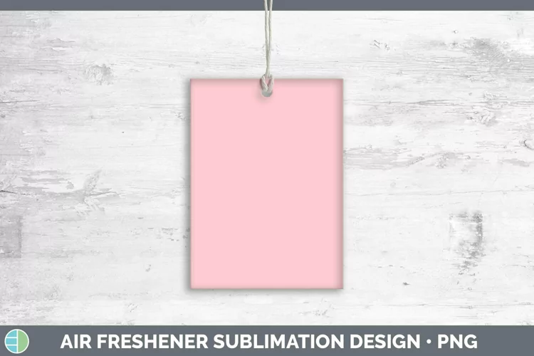 Solid Color - Red 1 ffc Air Freshener Sublimation Car Freshe