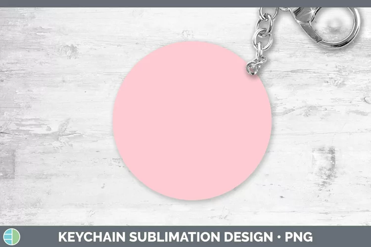 Solid Color - Red 1 ffc Keychain Sublimation Keyring Designs