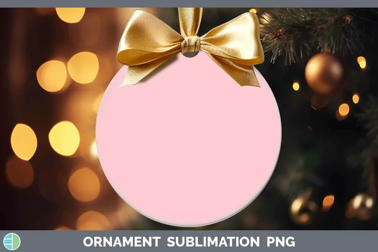 Solid Color - Red 1 ffc Ornament Sublimation Bauble Designs