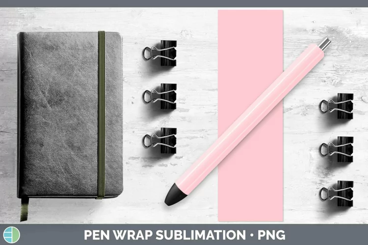 Solid Color - Red 1 ffc Pen Wrap Sublimation Epoxy Pen Desig