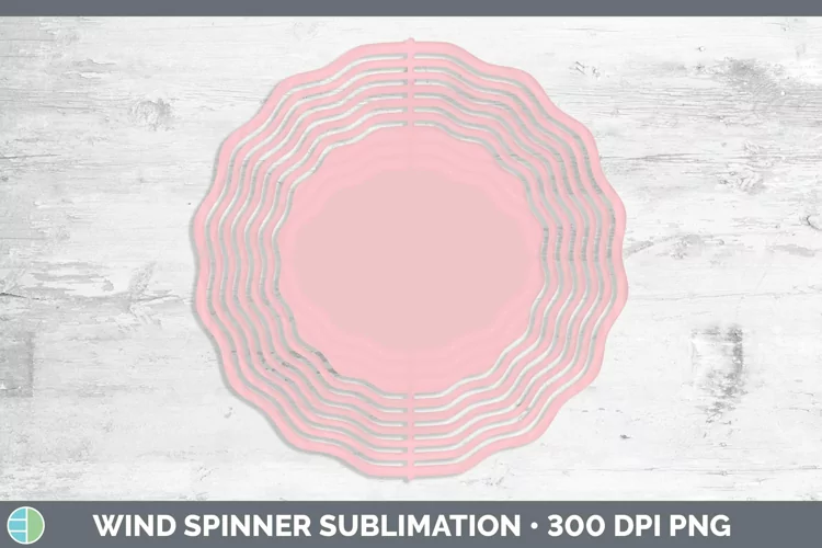 Solid Color - Red 1 ffc Wind Spinner Sublimation Spinner Des