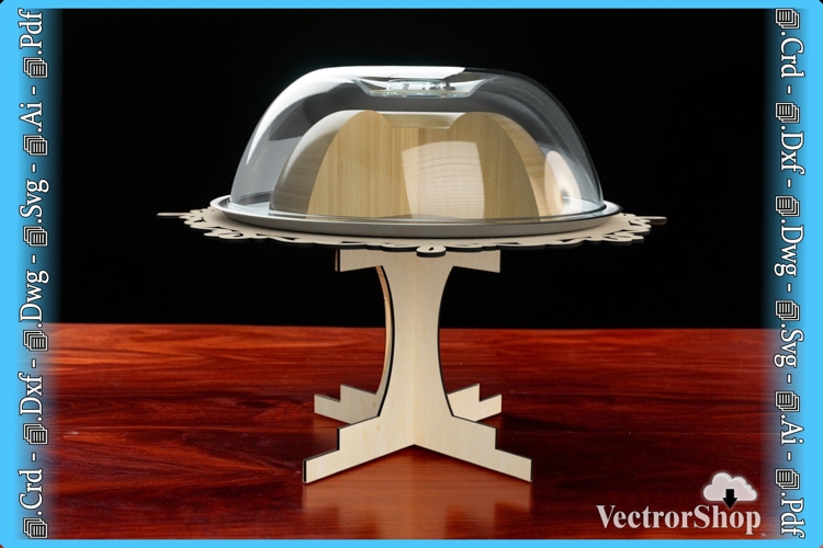 Cake Stand - Decorative Template Ideal for Celebrations