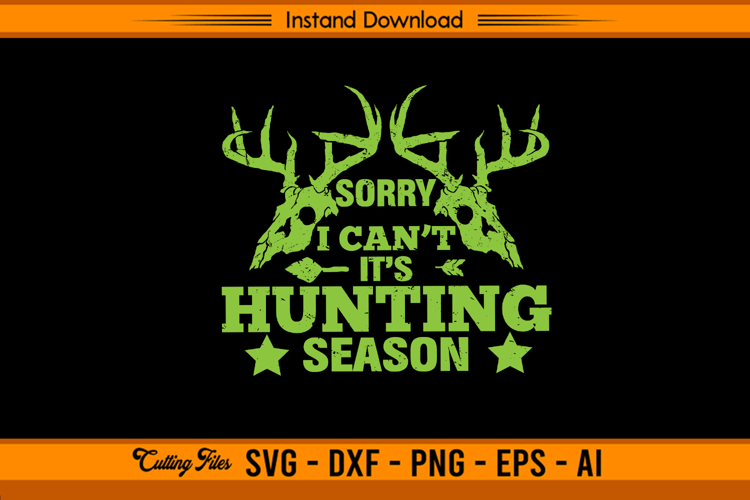 Deer Hunting Clipart Image 13