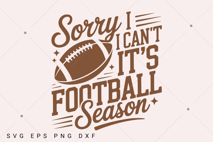 Sorry I Cant It Is Football Season SVG PNG, Retro Checker