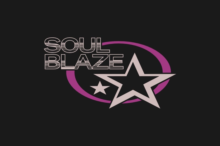 Soul Blaze Streetwear Logo T-shirt Design