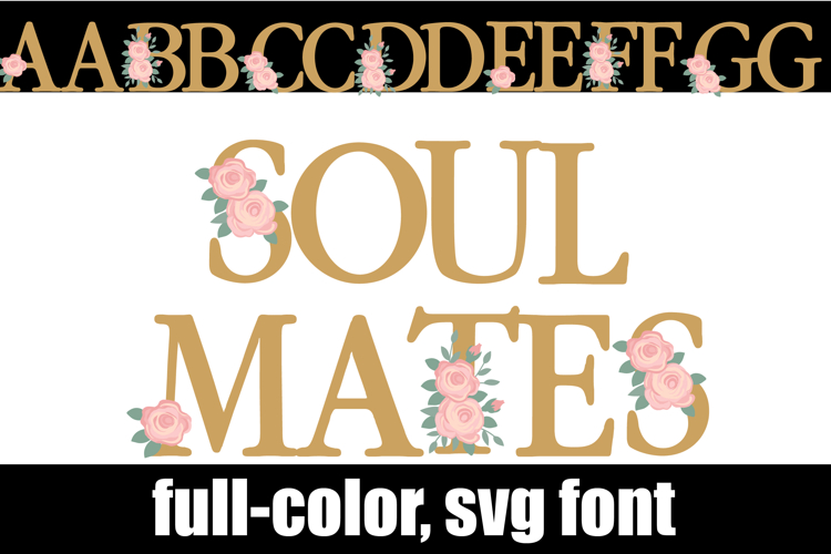 Soul Mates Color Font