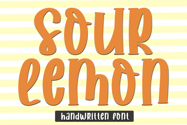 Sour Font Image 7