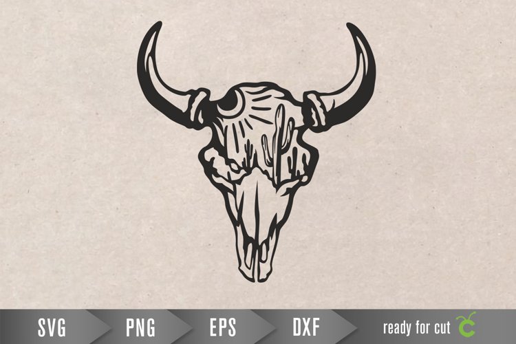 Bull Skull Svg Image 11