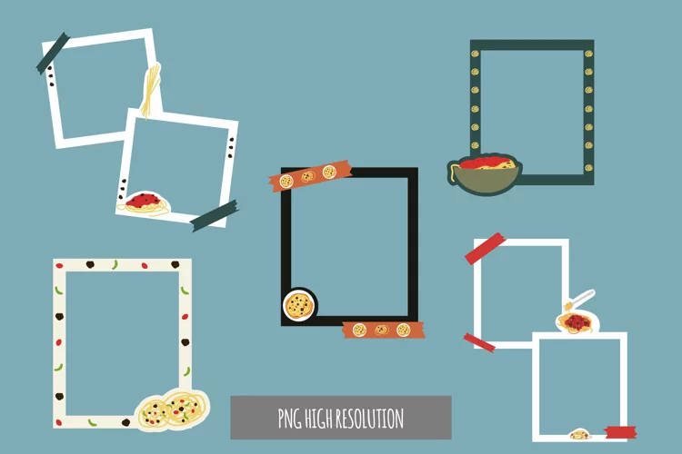 Spaghetti Vintage Frame Set