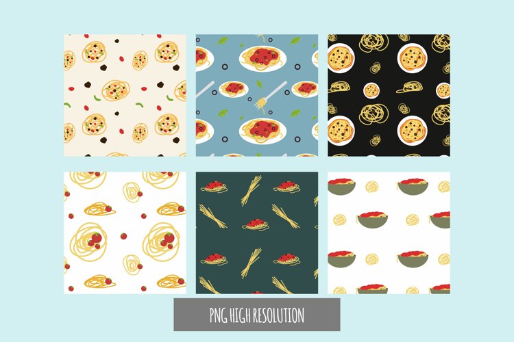 Spaghetti Vintage Pattern Paper Pack example image 1