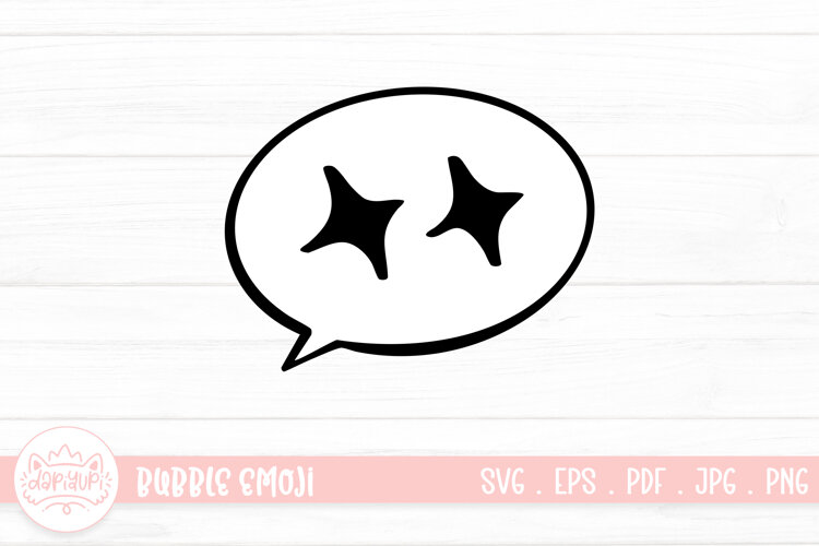 Spark Bubble Expression SVG example image 1