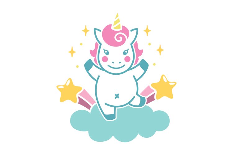 Unicorn Vector Image 24