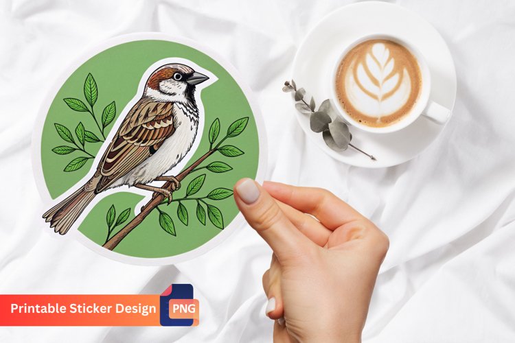 Vintage Bird Illustration Image 13