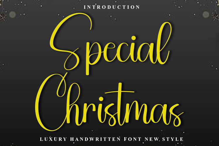 Schriftart Weihnachten Image 12