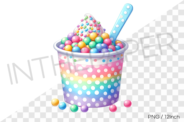 Ice Cream Cup Clipart Image 17