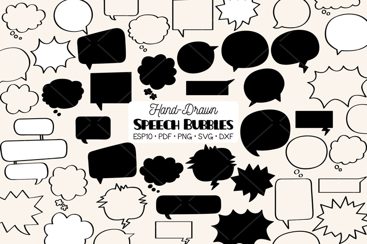 Speech Bubbles | Comic Book Talk, Thinking Cloud