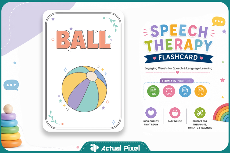 Speech Therapy Flashcard