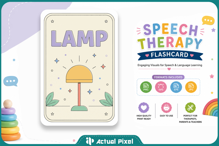 Speech Therapy Flashcard