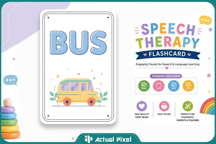Speech Therapy Flashcard
