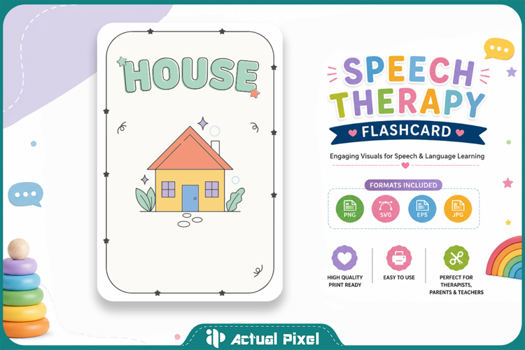 Speech Therapy Flashcard