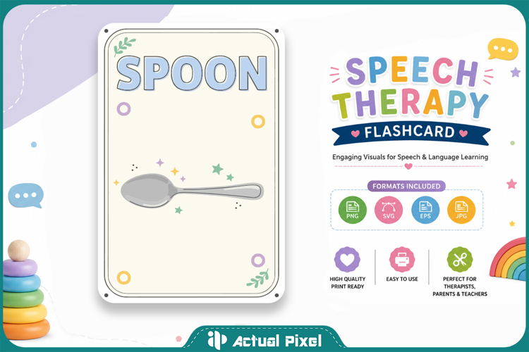 Speech Therapy Flashcard