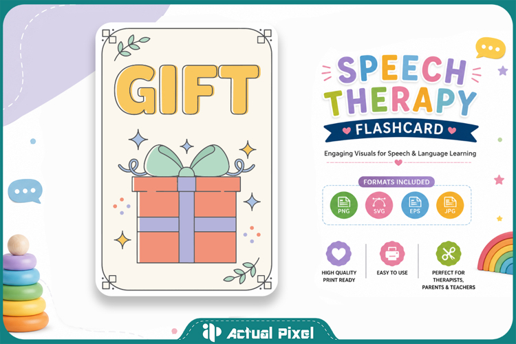 Speech Therapy Flashcard
