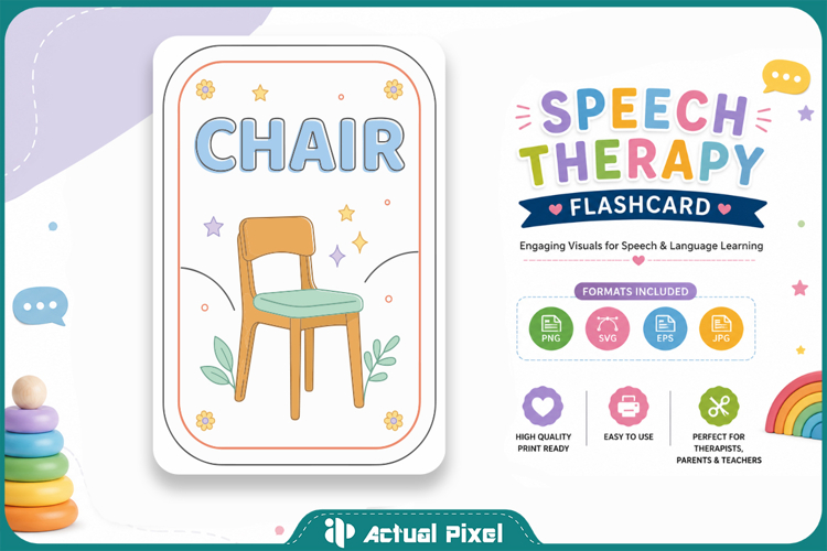Speech Therapy Flashcard