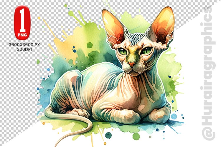 Cute Cat Clipart Image 7