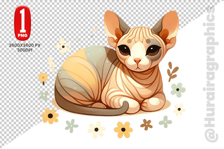 Cute Cat Clipart Image 21
