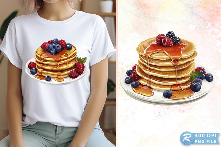 Pancake Clipart Image 9
