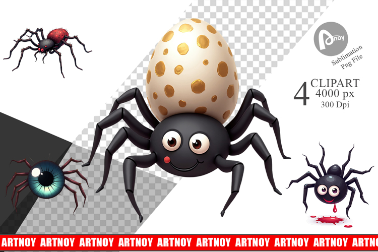Spider Clipart Image 23