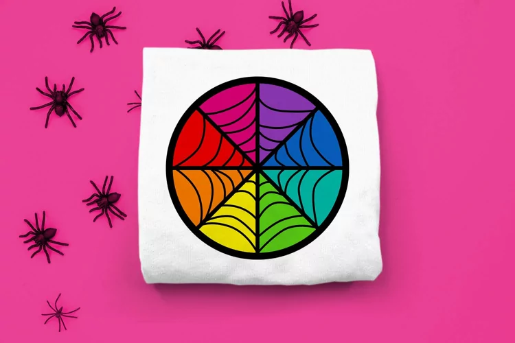 Spiderweb Circle SVG File