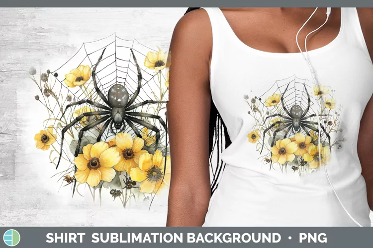 Spiderweb Flowers Buttercup Shirt Sublimation Sublimation Ba