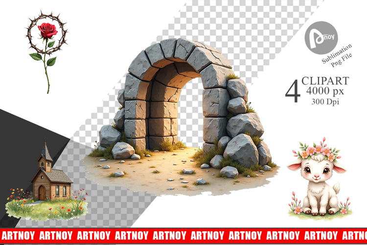 Christian Easter Clipart Image 19