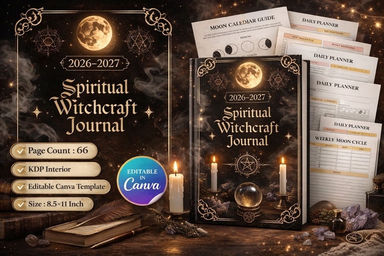 2026 & 2027 Spiritual Witchcraft Journal