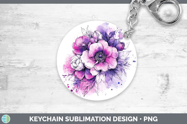 GorgeousSplash Valentine Keychain design.
