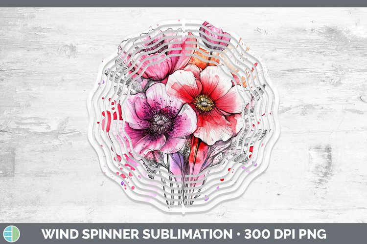 GorgeousSplash Valentine Wind Spinner design.