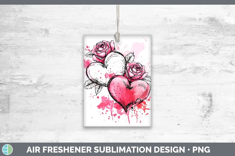 Pink Hearts Clipart Image 10