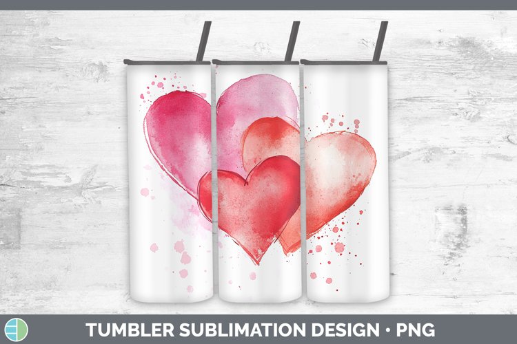 Pink Hearts Clipart Image 10