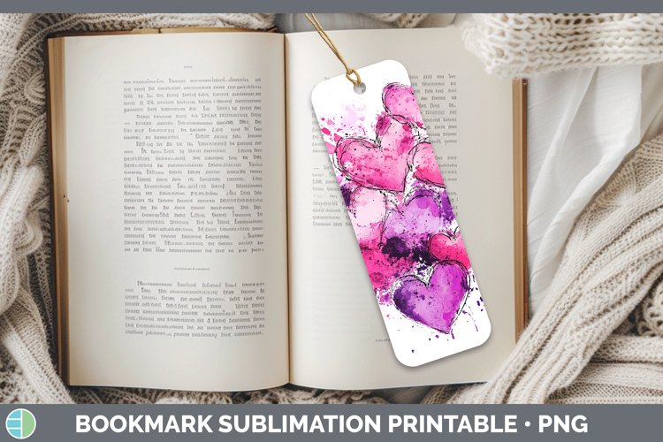 Printable Valentine Bookmark Image 23