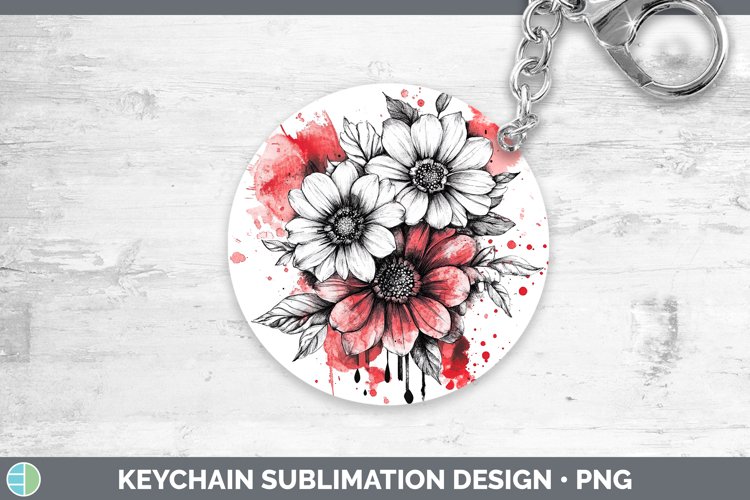 GorgeousSplash Valentine Keychain design.