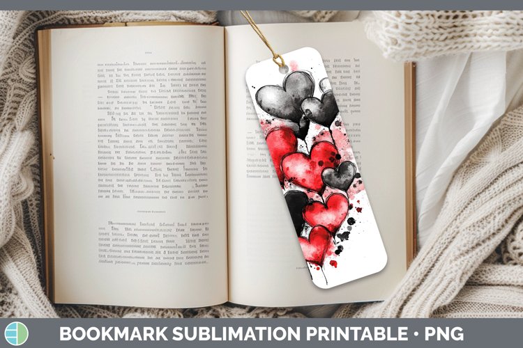 Printable Valentine Bookmark Image 13