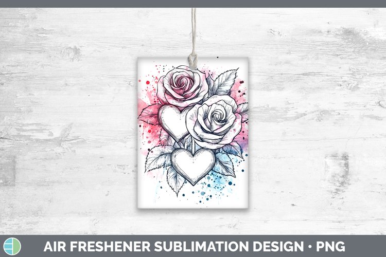 GorgeousSplash Valentine Air Freshener design.